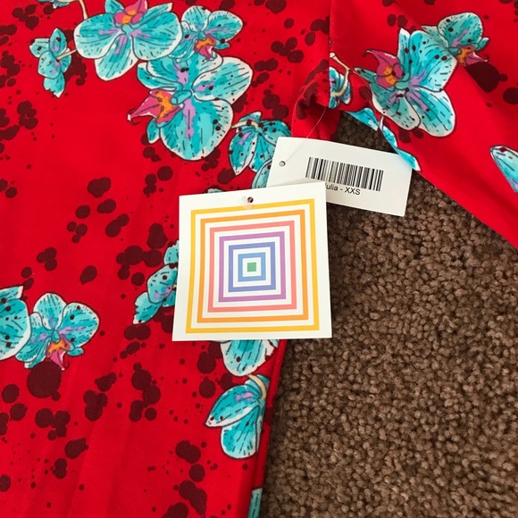 LULAROE XXS JULIA NWT - Picture 5 of 5
